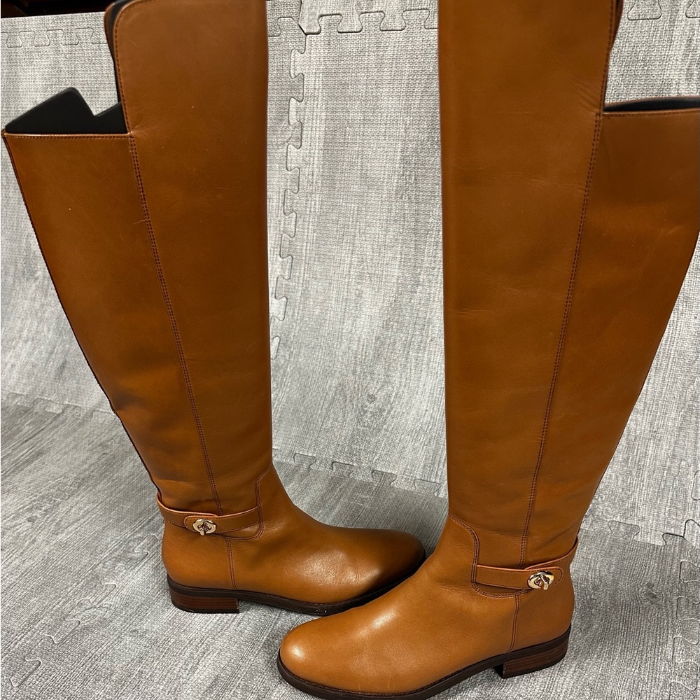 Coach Knee High Riding Boots